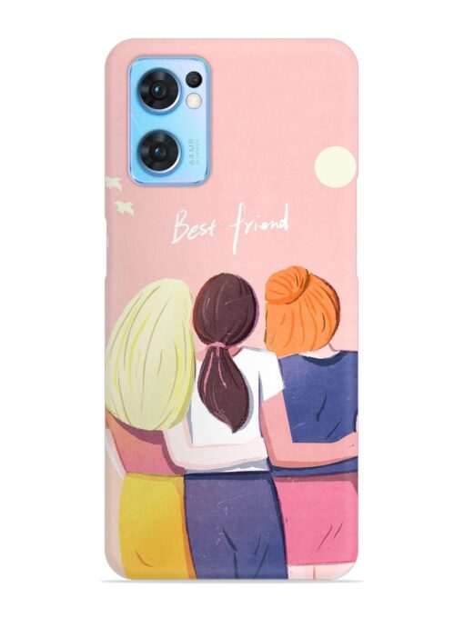 Friendship Day Snap Case for Oppo Reno 7 (5G) Zapvi