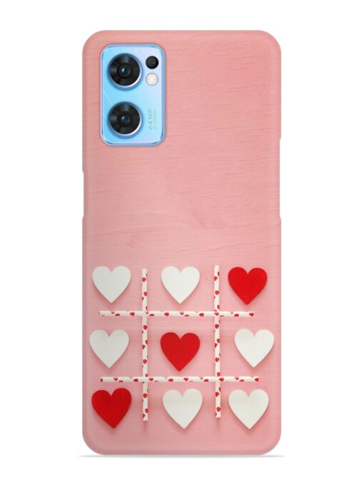 Valentines Day Concept Snap Case for Oppo Reno 7 (5G) Zapvi