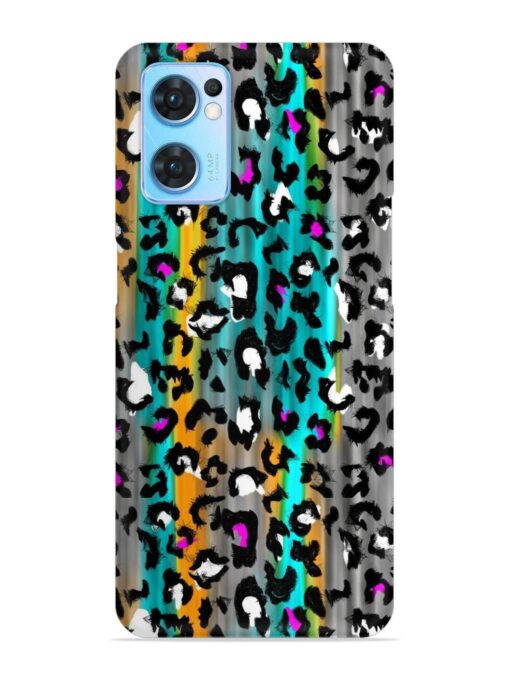 Mix Animal Skin Snap Case for Oppo Reno 7 (5G) Zapvi