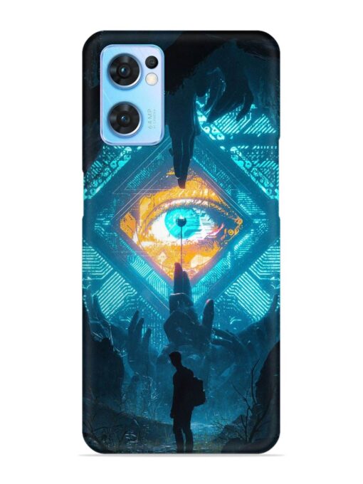 Arcane Eye Snap Case for Oppo Reno 7 (5G) Zapvi