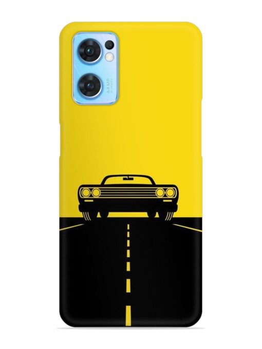 Classic Car Snap Case for Oppo Reno 7 (5G) Zapvi