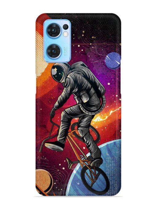 Super Eclipse Bmx Bike Snap Case for Oppo Reno 7 (5G)