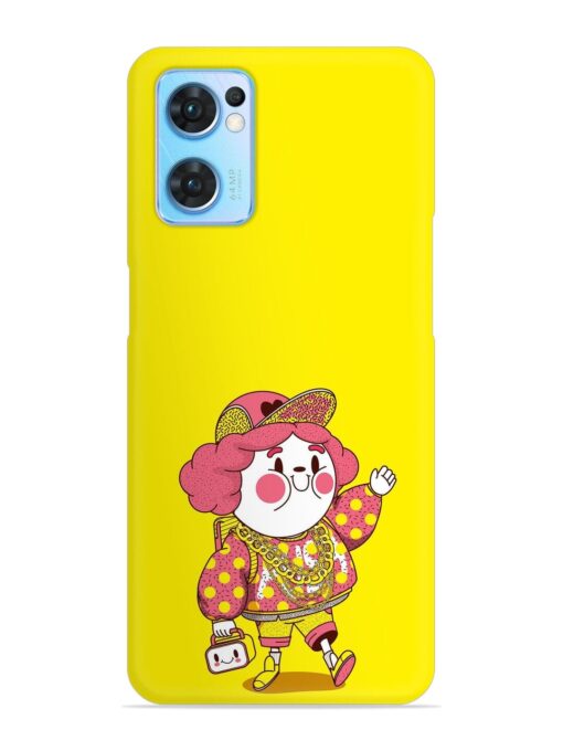 Art Toy Snap Case for Oppo Reno 7 (5G) Zapvi