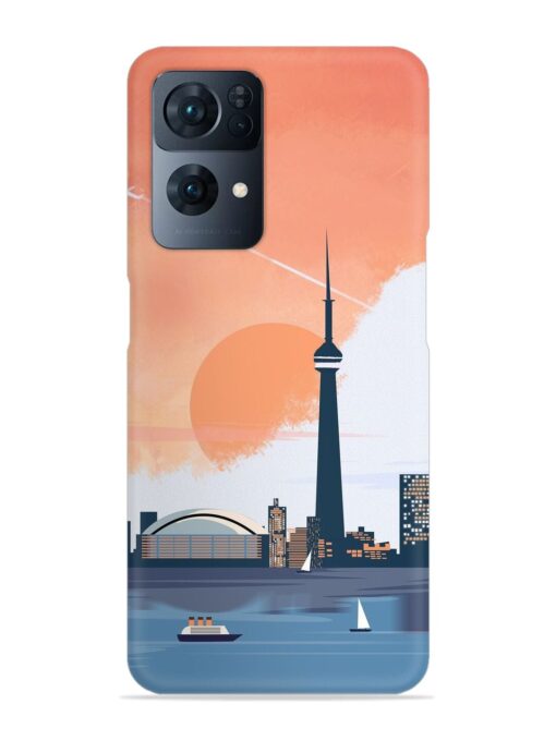 Toronto Canada Snap Case for Oppo Reno 7 Pro (5G) Zapvi