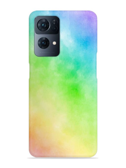 Watercolor Mixture Snap Case for Oppo Reno 7 Pro (5G) Zapvi