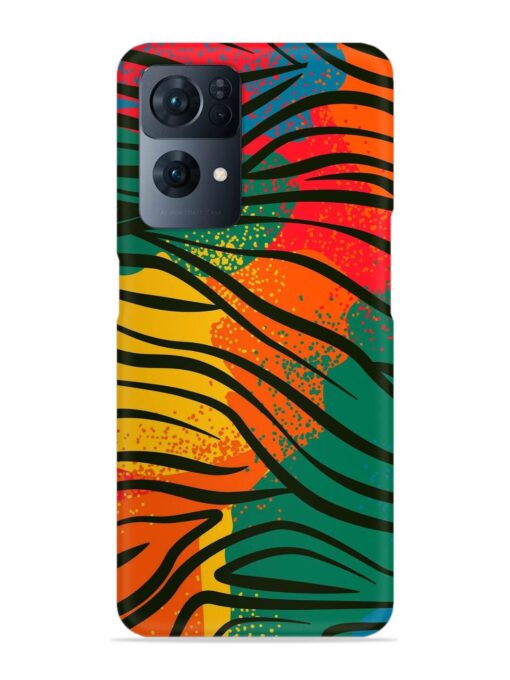 Bright Colorful Snap Case for Oppo Reno 7 Pro (5G)