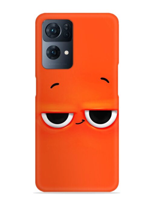 Smiley Face Snap Case for Oppo Reno 7 Pro (5G) Zapvi