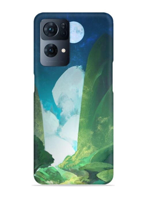 Abstract Art Of Nature Snap Case for Oppo Reno 7 Pro (5G) Zapvi