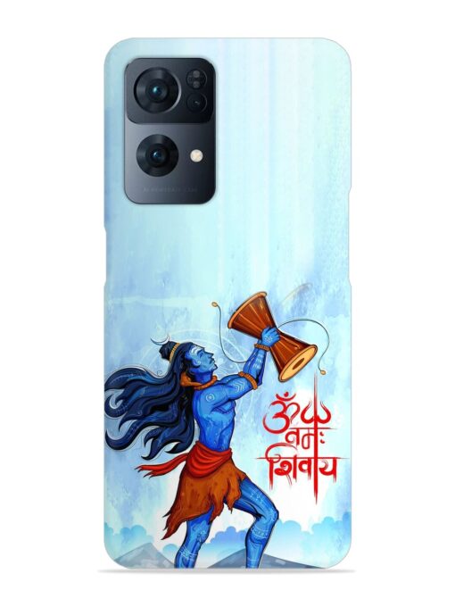 Illustration Lord Shiva Snap Case for Oppo Reno 7 Pro (5G) Zapvi