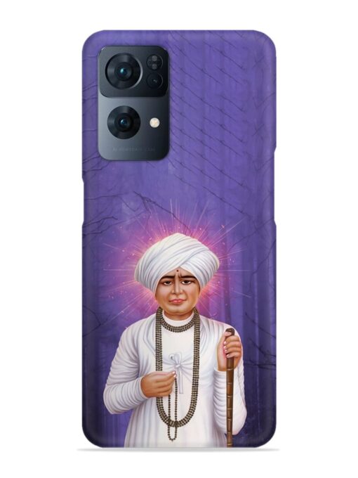 Jalaram Bapa Virpur Snap Case for Oppo Reno 7 Pro (5G) Zapvi