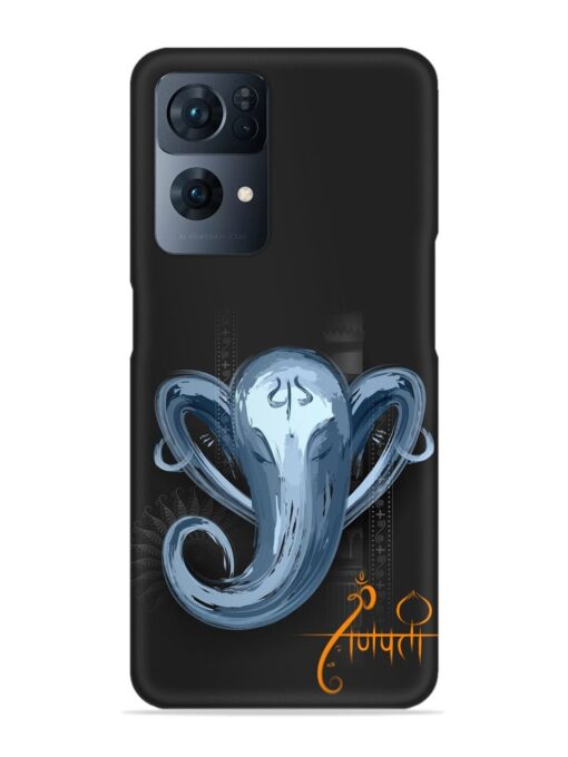 Illustration Lord Ganpati Snap Case for Oppo Reno 7 Pro (5G) Zapvi