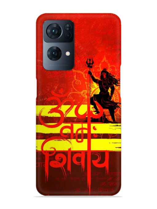 Illustration Lord Shiva Snap Case for Oppo Reno 7 Pro (5G)