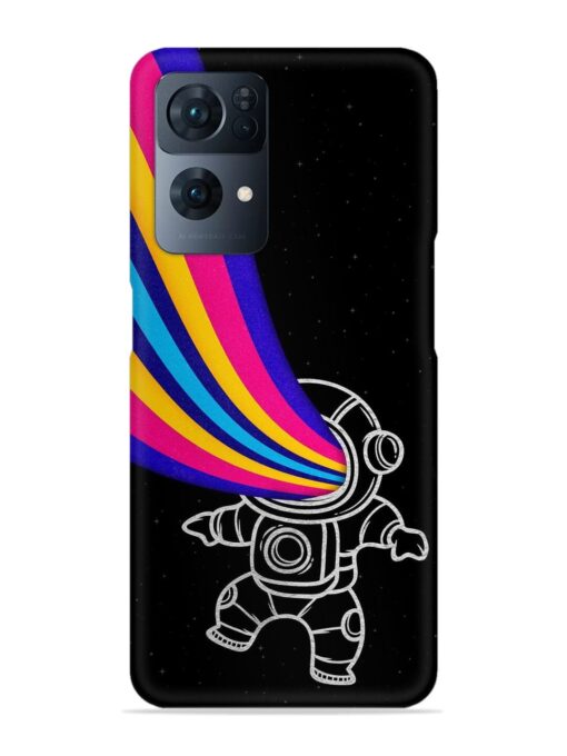 Astronaut Snap Case for Oppo Reno 7 Pro (5G) Zapvi