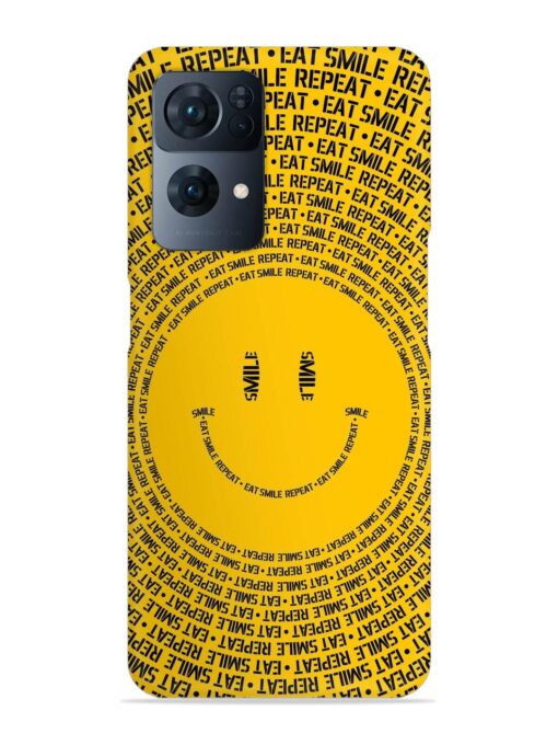 Smiley Snap Case for Oppo Reno 7 Pro (5G) Zapvi