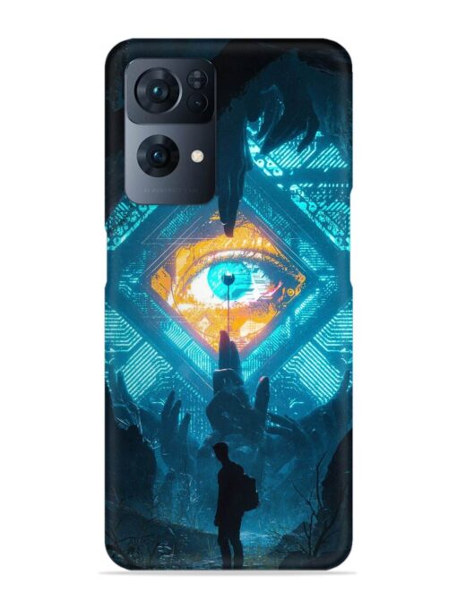 Arcane Eye Snap Case for Oppo Reno 7 Pro (5G) Zapvi