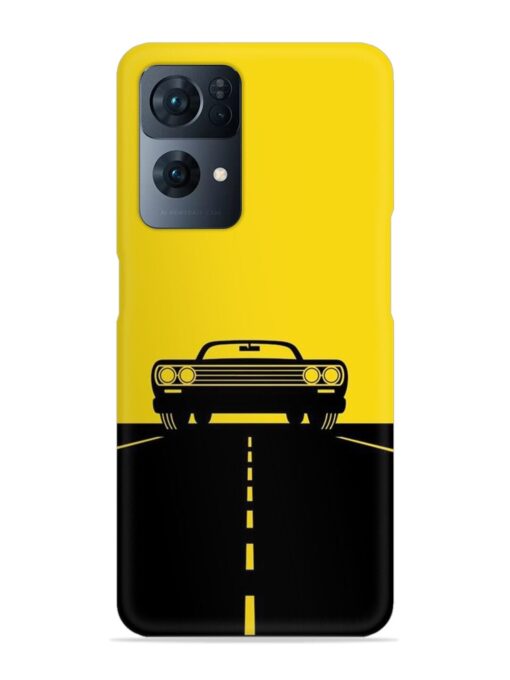 Classic Car Snap Case for Oppo Reno 7 Pro (5G) Zapvi