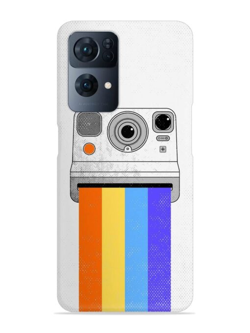 Retro Camera Art Snap Case for Oppo Reno 7 Pro (5G)