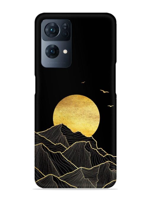 Golden Sunrise Snap Case for Oppo Reno 7 Pro (5G) Zapvi