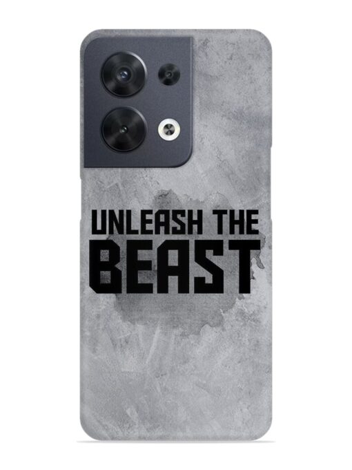 Unleash The Beast Snap Case for Oppo Reno 8 (5G) Zapvi