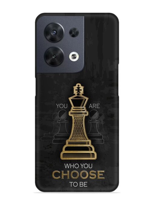 You Are Who Choose To Be Snap Case for Oppo Reno 8 (5G) Zapvi