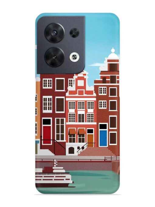 Scenery Architecture Amsterdam Landscape Snap Case for Oppo Reno 8 (5G) Zapvi