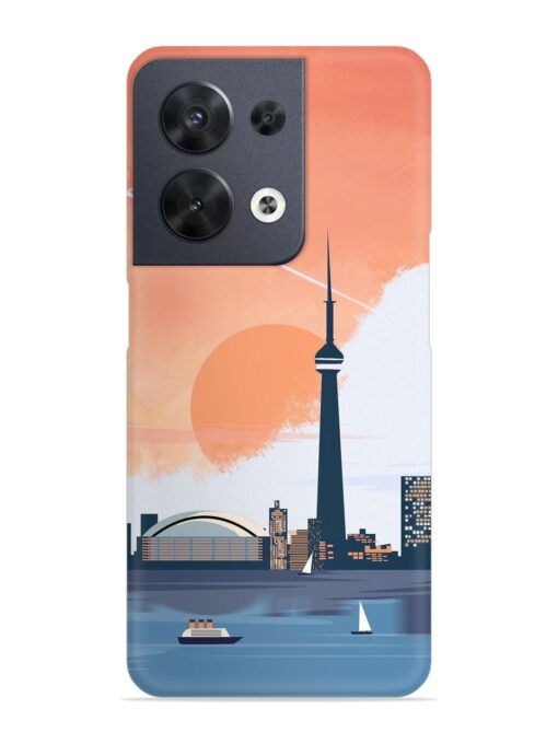 Toronto Canada Snap Case for Oppo Reno 8 (5G)