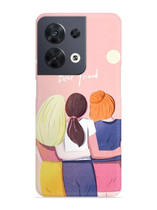 Friendship Day Snap Case for Oppo Reno 8 (5G) Zapvi