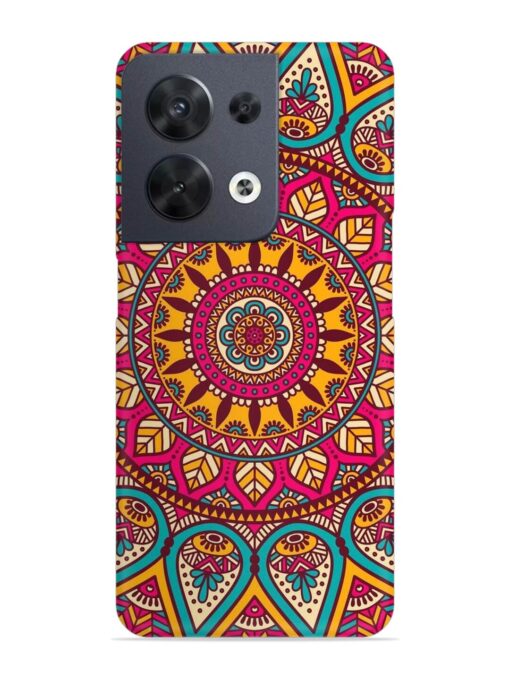 Mandala Joy Snap Case for Oppo Reno 8 (5G) Zapvi