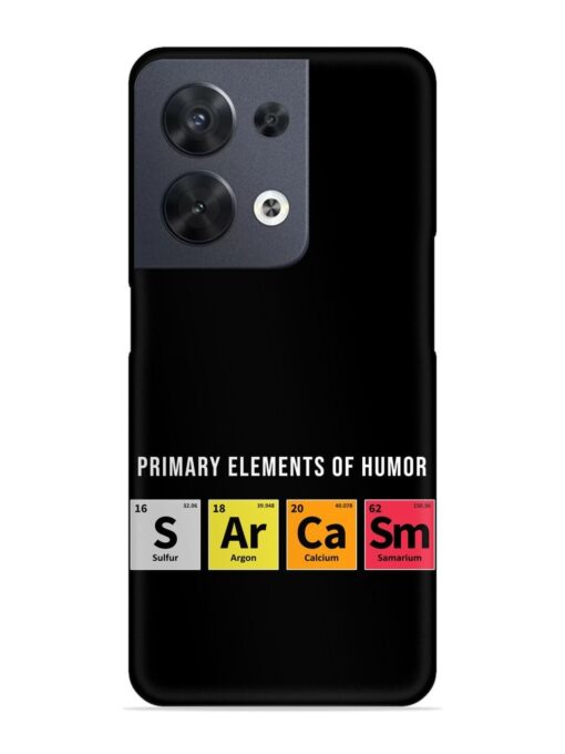 Primary Elements Humor Snap Case for Oppo Reno 8 (5G)