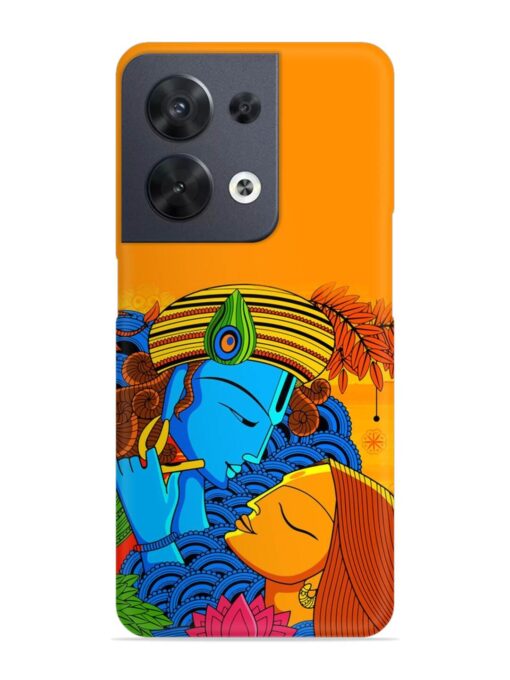 Illustration Hindu Goddess Snap Case for Oppo Reno 8 (5G) Zapvi