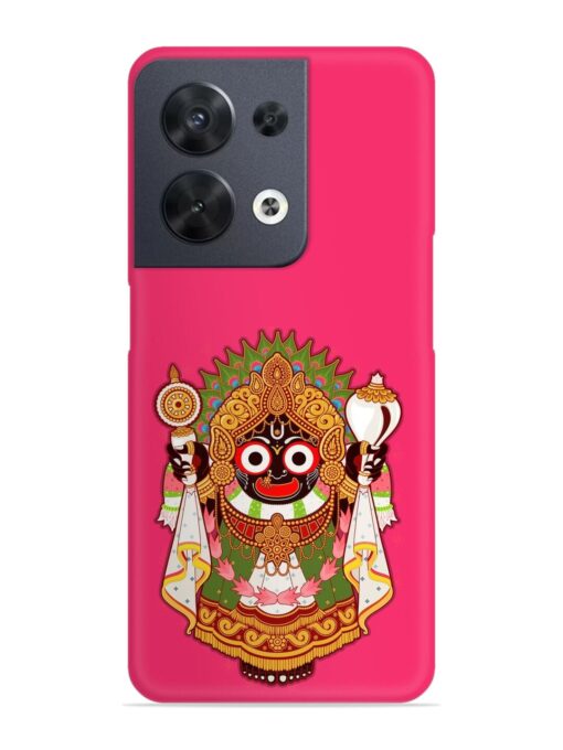 Hindu God Sri Snap Case for Oppo Reno 8 (5G) Zapvi