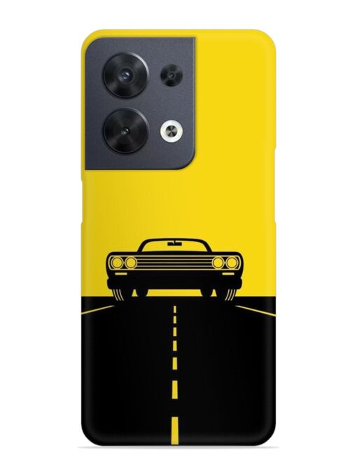 Classic Car Snap Case for Oppo Reno 8 (5G) Zapvi