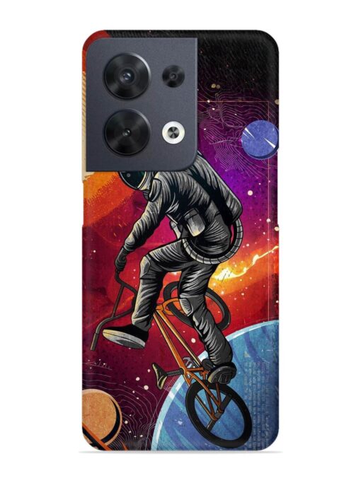 Super Eclipse Bmx Bike Snap Case for Oppo Reno 8 (5G) Zapvi