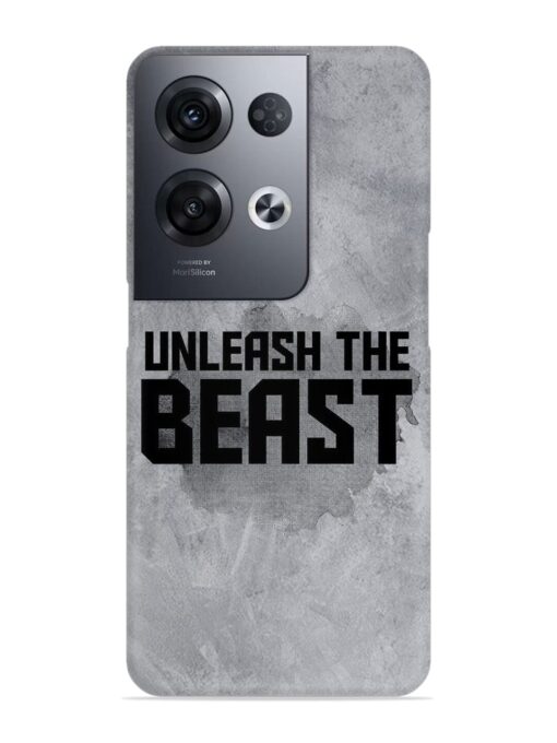 Unleash The Beast Snap Case for Oppo Reno 8 Pro (5G) Zapvi