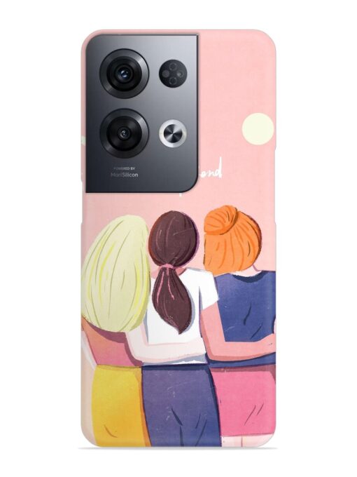 Friendship Day Snap Case for Oppo Reno 8 Pro (5G) Zapvi