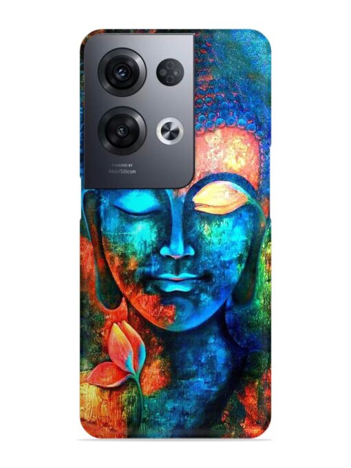 Buddha Painting Snap Case for Oppo Reno 8 Pro (5G) Zapvi