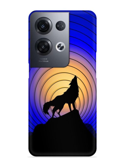 Fox Roaring Design Snap Case for Oppo Reno 8 Pro (5G) Zapvi