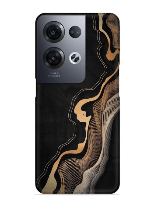 Abstract Art Snap Case for Oppo Reno 8 Pro (5G) Zapvi