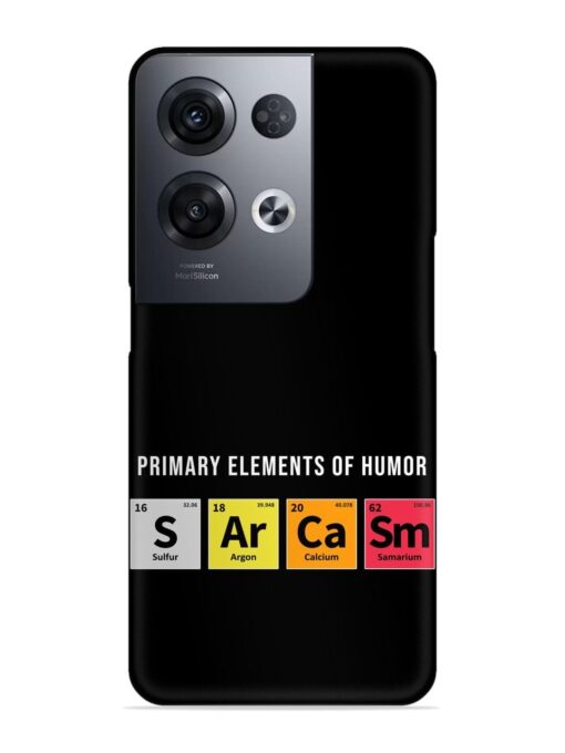 Primary Elements Humor Snap Case for Oppo Reno 8 Pro (5G) Zapvi