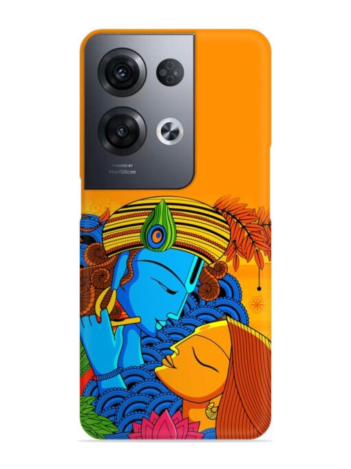 Illustration Hindu Goddess Snap Case for Oppo Reno 8 Pro (5G) Zapvi