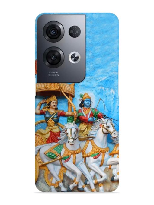 Hyderabad India March 19 Wall Art Snap Case for Oppo Reno 8 Pro (5G) Zapvi