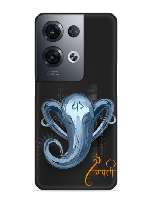 Illustration Lord Ganpati Snap Case for Oppo Reno 8 Pro (5G) Zapvi