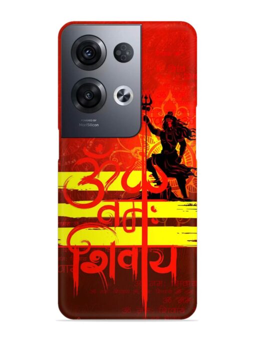 Illustration Lord Shiva Snap Case for Oppo Reno 8 Pro (5G) Zapvi