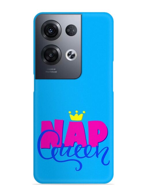 Nap Queen Quote Snap Case for Oppo Reno 8 Pro (5G) Zapvi