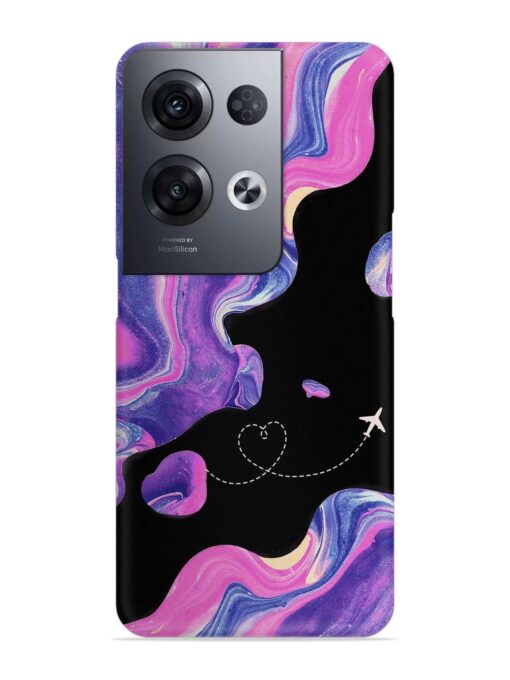 Glitter Art Snap Case for Oppo Reno 8 Pro (5G) Zapvi