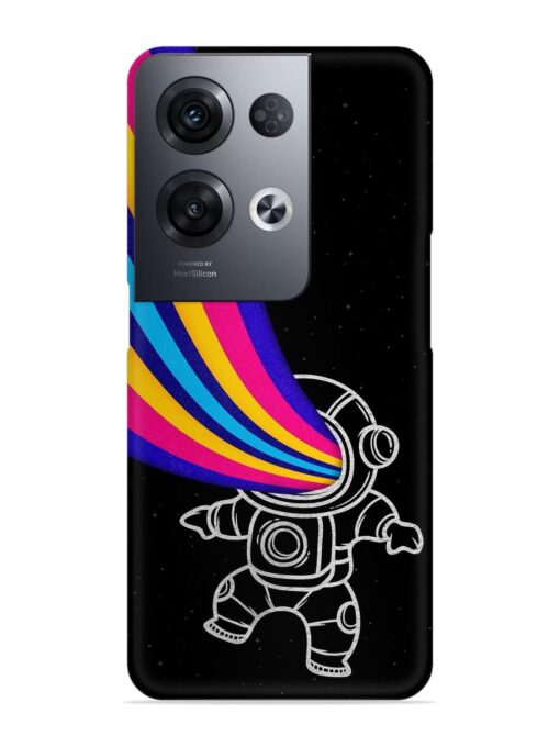 Astronaut Snap Case for Oppo Reno 8 Pro (5G) Zapvi