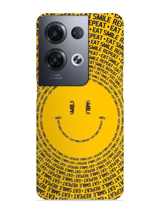 Smiley Snap Case for Oppo Reno 8 Pro (5G) Zapvi