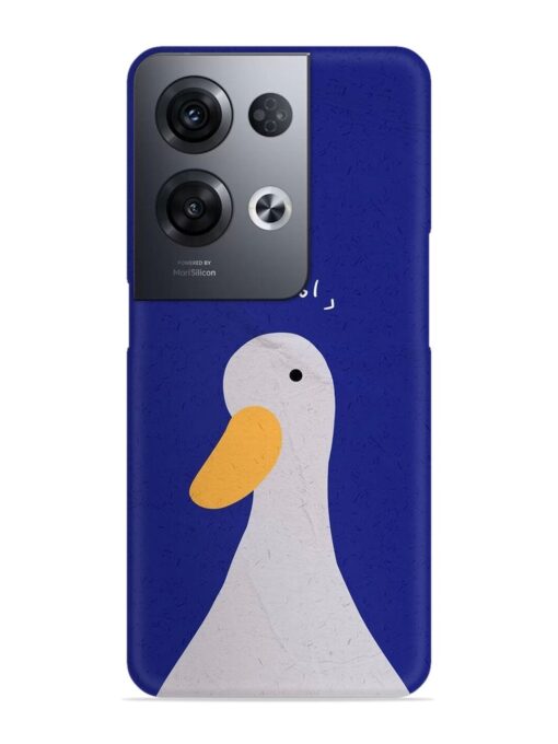 Be Cool Duck Snap Case for Oppo Reno 8 Pro (5G) Zapvi