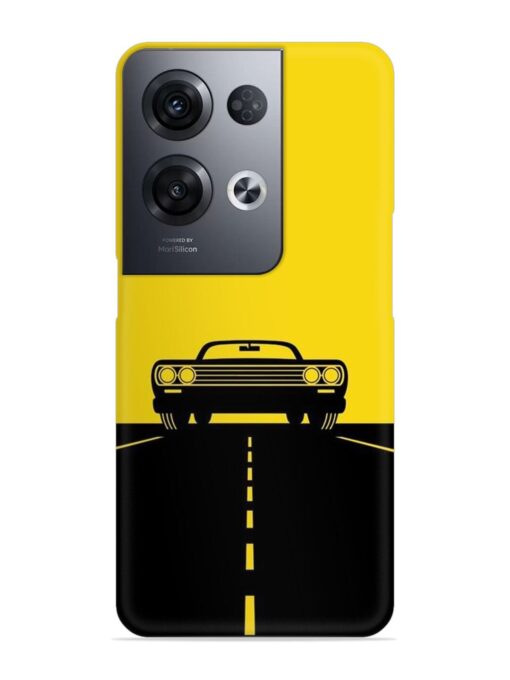 Classic Car Snap Case for Oppo Reno 8 Pro (5G) Zapvi