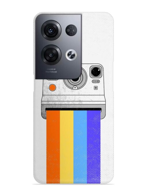 Retro Camera Art Snap Case for Oppo Reno 8 Pro (5G) Zapvi